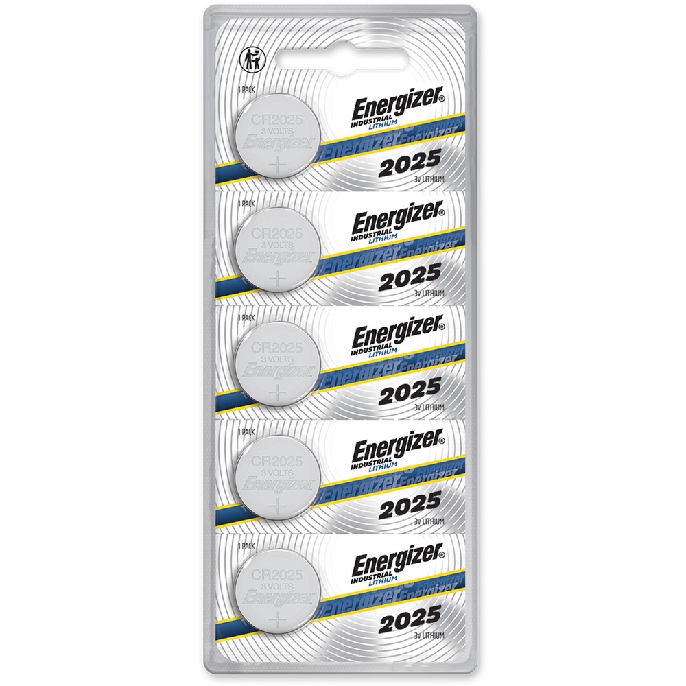 Energizer Industrial 2025 Lithium Battery 5 Packs For Digital