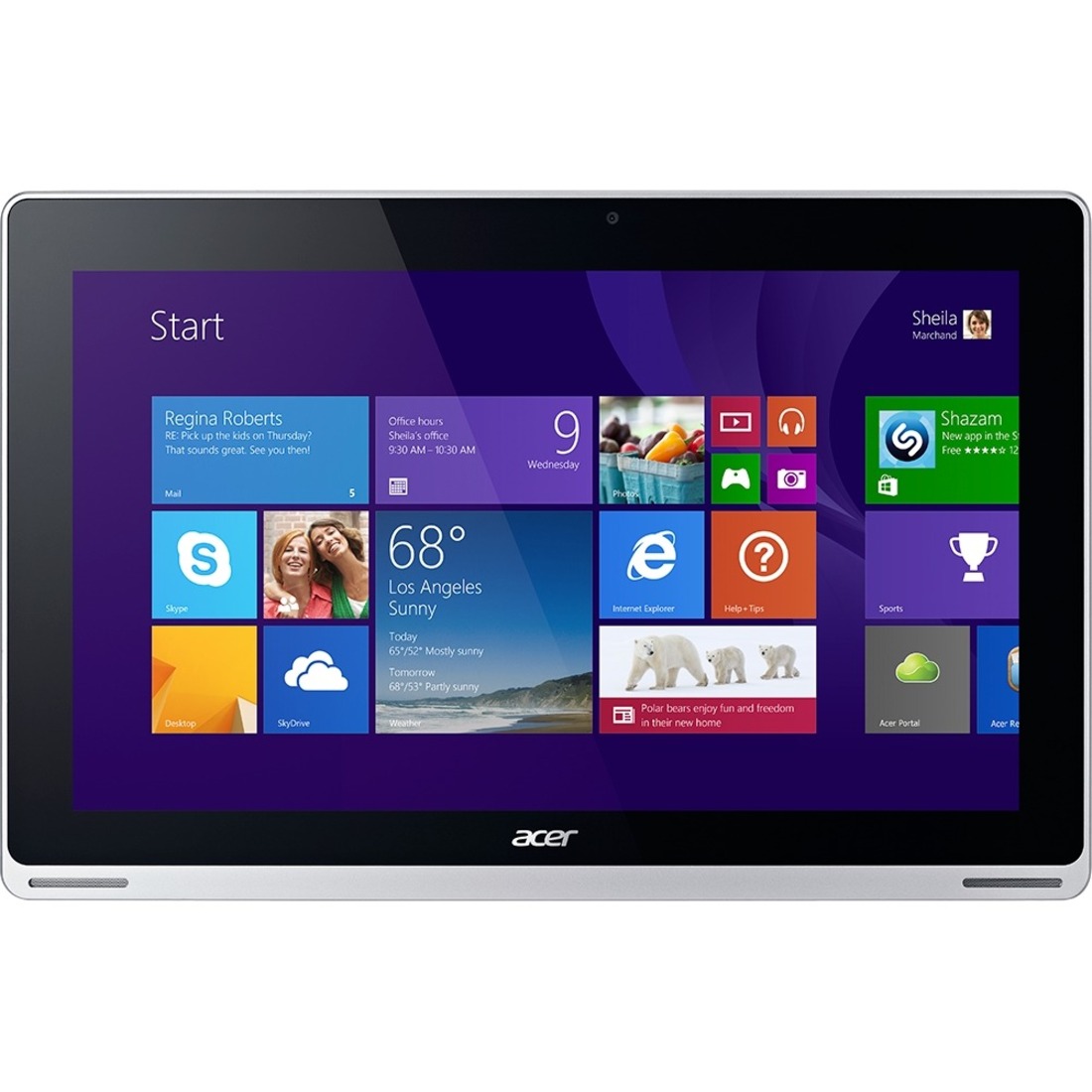 Acer 11 6 Laptop Notebook Intel Core I5 42y 1 60ghz 4gb Ram 500gb Windows 8 1