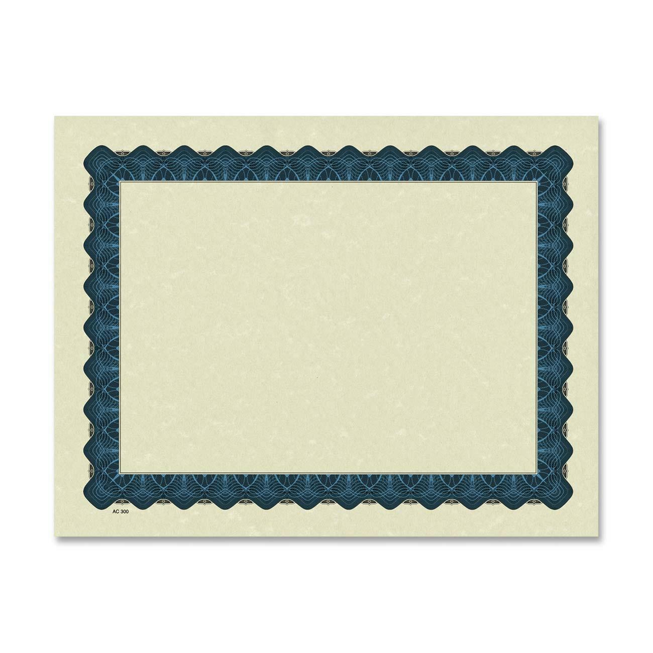 Blank Parchment Certi