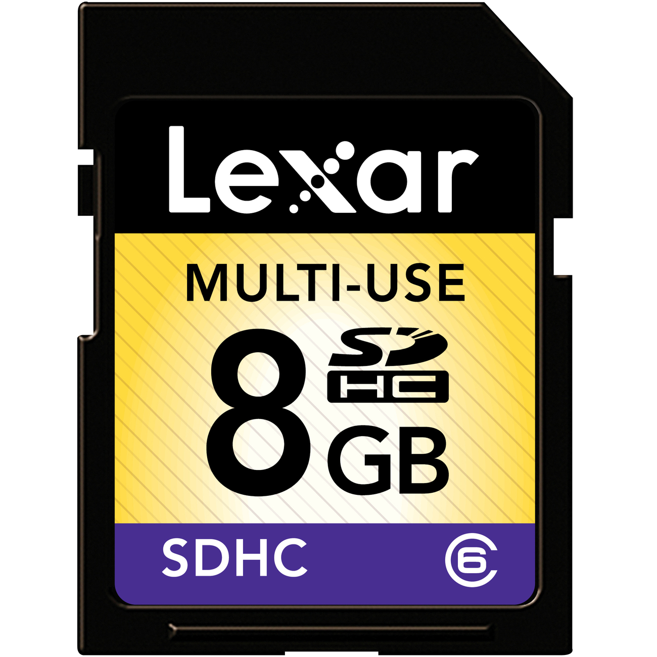 Lexar 8GB SDHC Class 6 Value Package