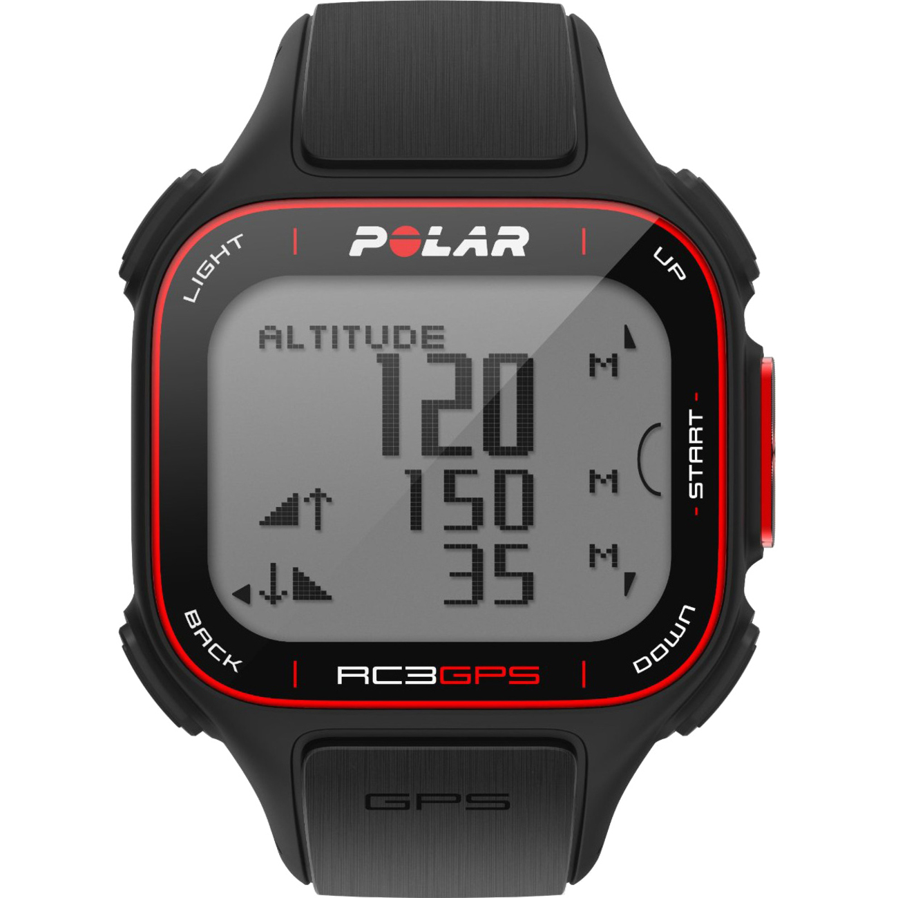 Polar RC3 w/ GPS Includes Altitude Feature
