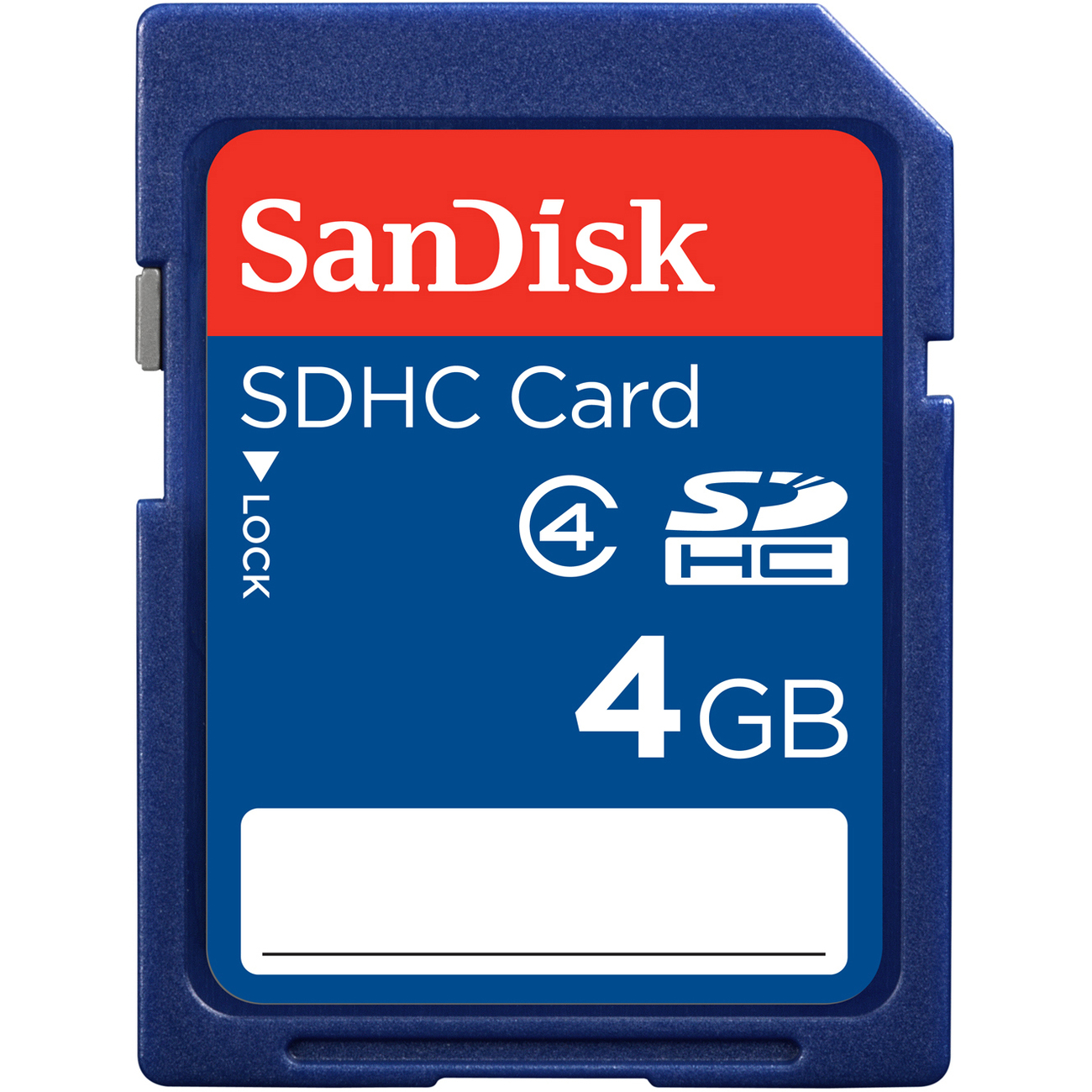 SanDisk SDHC 4GB Memory Card Class 4