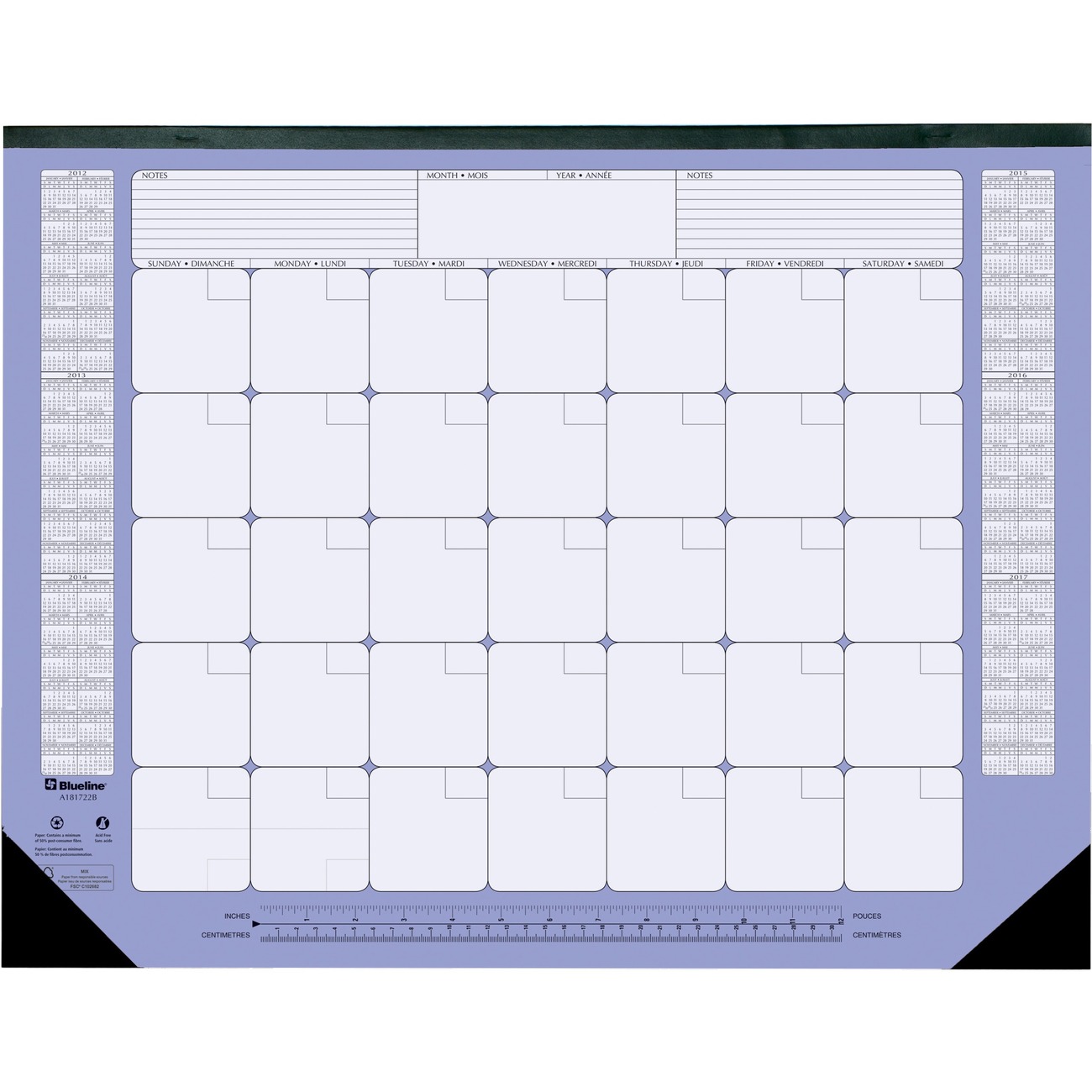2017 mini calendar pads