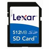 Lexar Media 512MB Secure Digital Card
