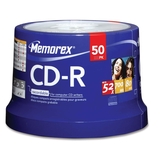 Memorex 52x CD-R Media