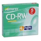 Memorex 4x CD-RW Media