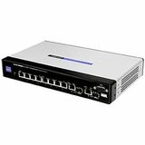 Linksys SRW208P 8-Port PoE Managed Ethernet Switch with WebView