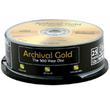 Delkin Archival Gold 52x CD-R Media