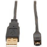 Tripp Lite USB 2.0 A to 4-Pin Mini B Gold Cable