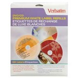 Verbatim CD/DVD Labels Refill Pack