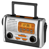 SmartParts TF 38 Dynamo Rechargeable AM/FM Radio