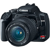 Canon EOS Digital Rebel XTi Digital SLR Camera with EF-S 18-55mm f/3.5-5.6 Zoom Lens - Black
