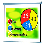 3M Wall Mount Projection Screen