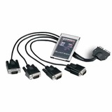 Quatech 4 Port DB-9 RS-232 Multiport Serial Adapter