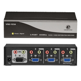 Connectpro VSE-103A, 3-port 400MHz Video/Audio Splitter