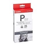 Canon E-P25BW Photo Pack For Selphy ES1 Printer