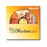 Microsoft Office 2007 Basic with Office Professional 2007 (Trial) - Pack of 3 - License