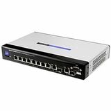 Linksys SRW208MP PoE Managed Ethernet Switch with WebView