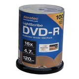 Aleratec LightScribe 16x DVD-R Media Aleratec LightScribe 16x DVD-R Media
