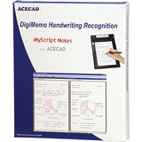 Solidtek ACECAD DigiMemo Handwriting Recognition MyScript Notes for ACECAD