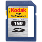 Lexar Media Kodak High Performance 1GB Secure Digital Card