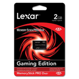 Lexar Media 2GB Gaming Memory Stick PRO Duo -30x