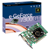 EVGA e-GeForce 7300GT Graphics Card