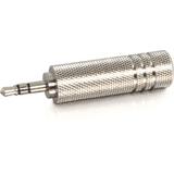 Cables To Go 3.5mm Stereo M to 6.3mm Stereo F Adapter