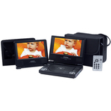 Audiovox D1718ES Dual Screen Portable DVD Player Audiovox D1718ES Dual Screen Portable DVD Player