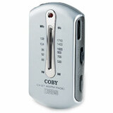 Coby Electronics CX-67 Compact AM/FM Pocket Radio