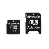 Verbatim 1GB miniSD Card