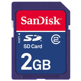 SanDisk 2GB Secure Digital Card - (Twin Pack)