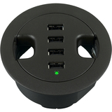 Belkin 4 Port 3 inch In-Desk USB Hub