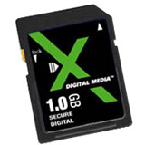 X Digital Media 1GB Secure Digital Pro Card