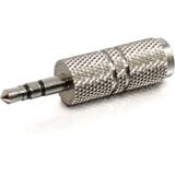 Cables To Go 3.5mm Stereo Male to 3.5mm Mono Female Adapter