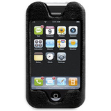 Macally Protective Leather Case for iPhone