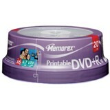 Memorex 16x DVD+R Media