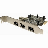 Cables Unlimited 4 Port 1394a Firewire PCI Express Card