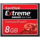 SanDisk 8GB Extreme Ducati Edition CompactFlash Card