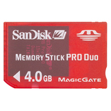 SanDisk 4GB Gaming Memory Stick PRO Duo