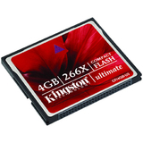 Kingston 4GB Ultimate CompactFlash Card - 266x