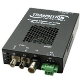 Transition Networks Coaxial To Fiber Media Converter Transition Networks Coaxial To Fiber Media Converter