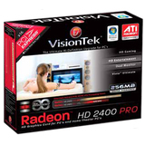 Visiontek Radeon HD2400 Pro OverClocked Edition Graphics Card
