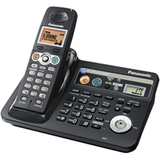 Panasonic BB-GT1540B Globarange Expandable Cordless Phone Answering System with VoIP