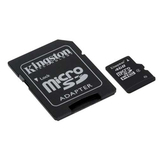 Kingston 4GB microSDHC Card With 2 Adapters - (Class 4)