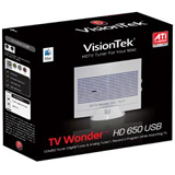 Visiontek TV Wonder HD 650 USB HDTV Tuner for MAC