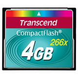 Transcend 4GB CompactFlash Card -266x