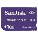 SanDisk 1GB Memory Stick PRO Duo