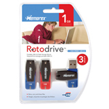 Memorex 1GB Rotodrive USB Flash Drive (3 Pack)