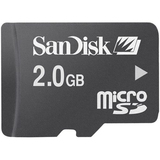 SanDisk 2GB microSD Card Plus Adapter